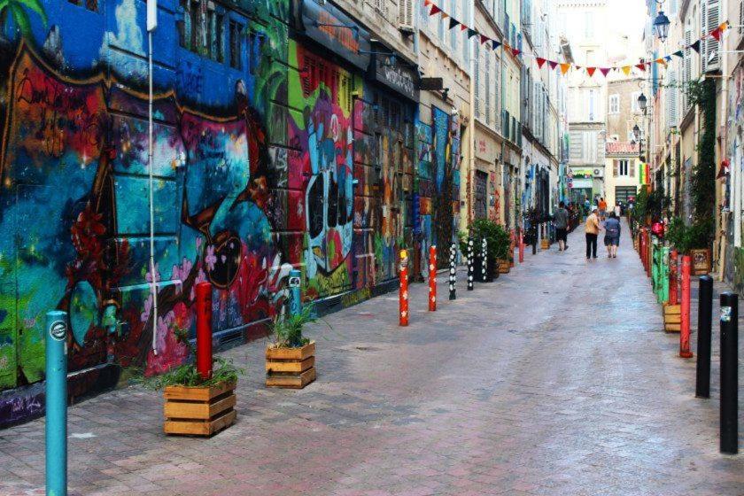 Quartier le plus animé de Marseille La Plaine Cours Julien chambre privé dans appartement Exterior foto